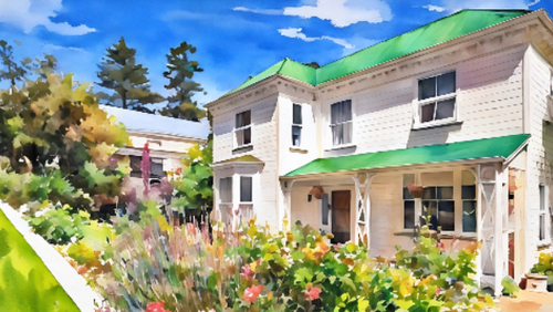 Homes & Gardens: Garden Cottage
